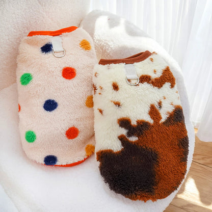 M-7XL Pet Warm Flannel Clothes Winter Dog Cat Coat Pet Clothes 5-35kg Bichon French Bulldog Clothes Pajamas