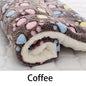 Flannel Pet Sleeping Mat Dog Bed Cat Litter Puppy Bed Dog Sofa Lovely Mattress Cushion for Small Large Dog Blanket Pet Supplies